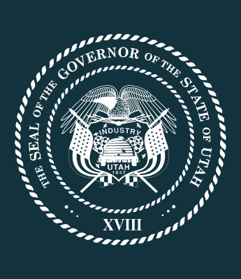 The seal of the governor of the state of Utah